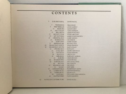 MY BRILLIANT SUBURB: Wellington Writings