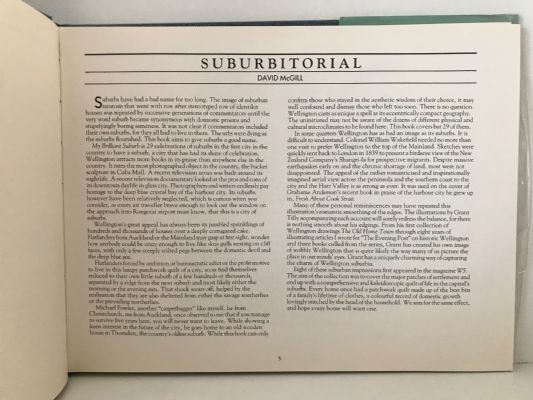 MY BRILLIANT SUBURB: Wellington Writings