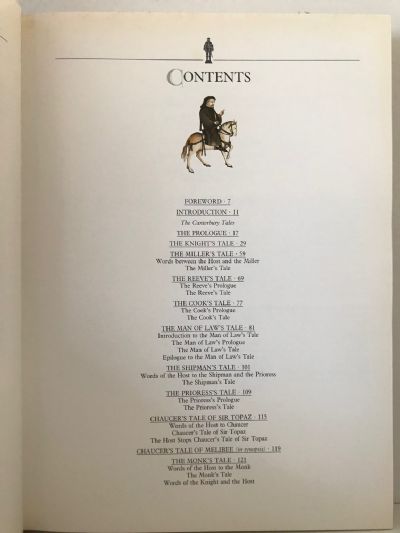 THE CANTERBURY TALES: An Illustrated Edition