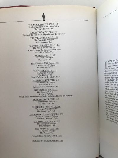 THE CANTERBURY TALES: An Illustrated Edition