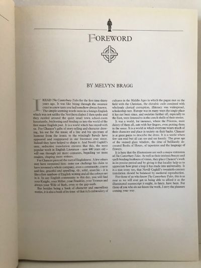 THE CANTERBURY TALES: An Illustrated Edition