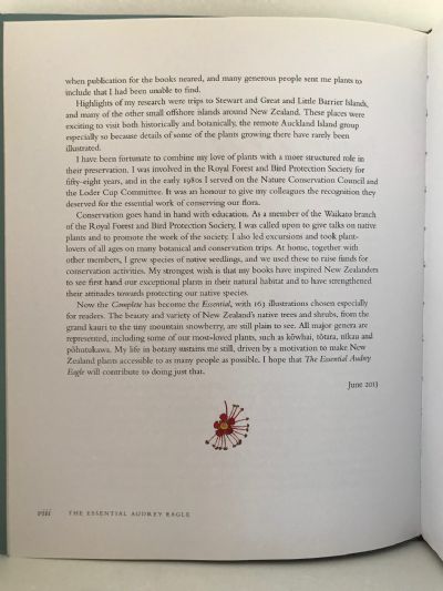 THE ESSENTIAL AUDREY EAGLE: Botanical Art of New Zealand