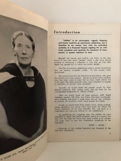 NEW PLYMOUTH GIRLS' HIGH SCHOOL: 75th Anniversary Magazine 1885-1960