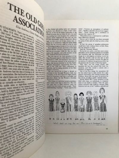 SPRINGBOARD FOR WOMEN: New Plymouth Girls' High School 1885-1985
