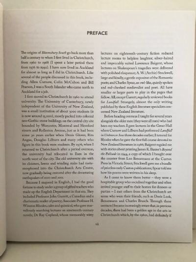 BLOOMSBURY SOUTH: The Arts In Christchurch 1933-1953