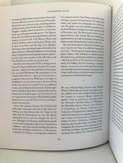 BLOOMSBURY SOUTH: The Arts In Christchurch 1933-1953