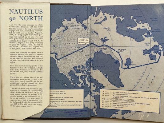 NAUTILUS 90 NORTH: The first atomic submarine voyage beneath the polar ice pack