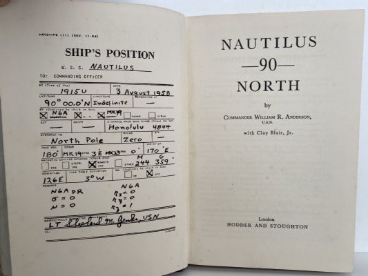 NAUTILUS 90 NORTH: The first atomic submarine voyage beneath the polar ice pack