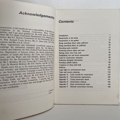 THE NEW ZEALAND CONSERVATION HANDBOOK