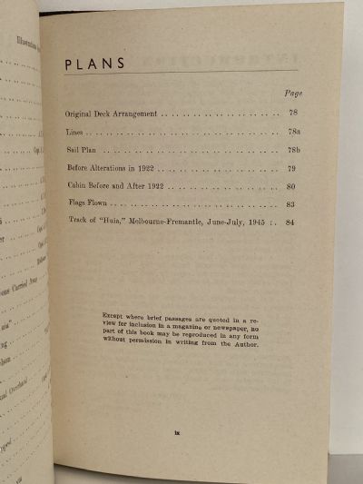LOG OF THE HUIA: Record of the Schooner
