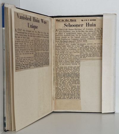 LOG OF THE HUIA: Record of the Schooner