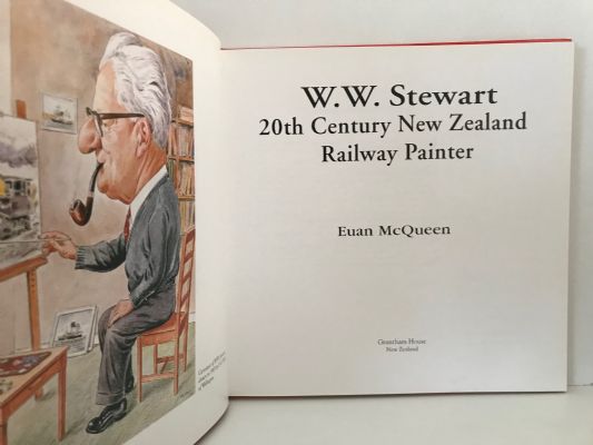 20TH CENTURY NEW ZEALAND RAILWAY PAINTER - W. W. Stewart