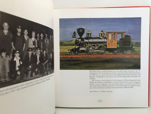 20TH CENTURY NEW ZEALAND RAILWAY PAINTER - W. W. Stewart