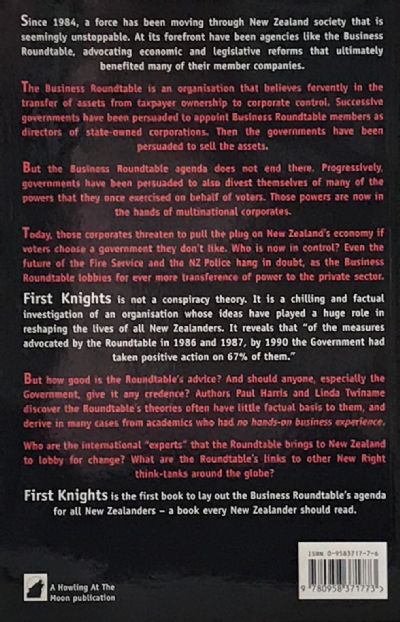 FIRST KNIGHTS: An Investigation of The New Zealand Business Roundtable