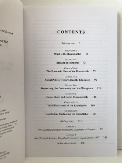 FIRST KNIGHTS: An Investigation of The New Zealand Business Roundtable