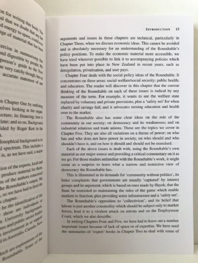 FIRST KNIGHTS: An Investigation of The New Zealand Business Roundtable