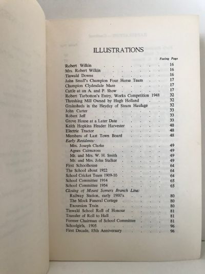 TINWALD: A Canterbury Plains Settlement