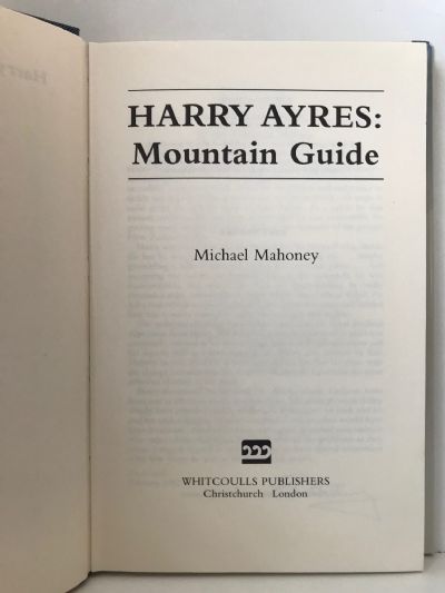 HARRY AYRES: Mountain Guide