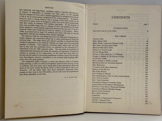 NORIE'S NAUTICAL TABLES: With Explanations of Their Use
