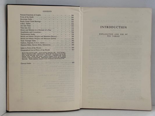 NORIE'S NAUTICAL TABLES: With Explanations of Their Use