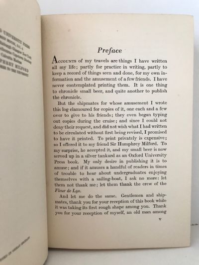 THE FIRST MATE'S LOG: A Voyage to Greece In The Schooner Yacht Fleur de Lys