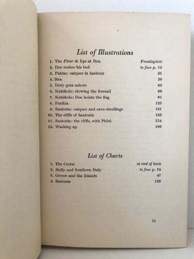 THE FIRST MATE'S LOG: A Voyage to Greece In The Schooner Yacht Fleur de Lys