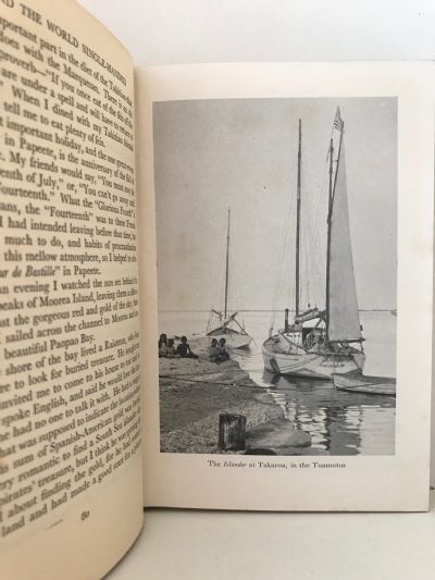 AROUND THE WORLD SINGLE HANDED: The Cruise of The Islander