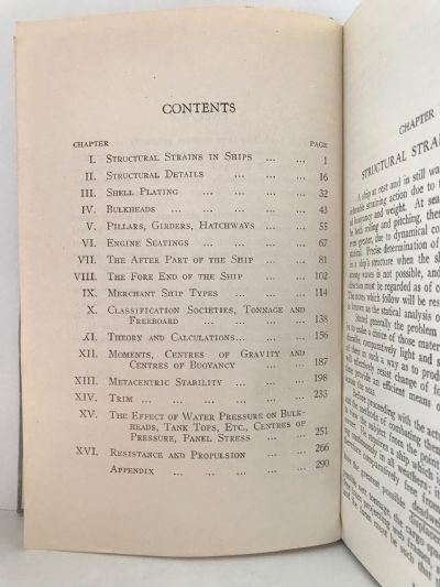 NAVAL ARCHITECTURE AND SHIP CONSTRUCTION