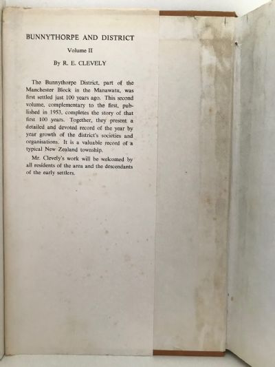 BUNNYTHORPE AND DISTRICT: Vol. II 1952-1975