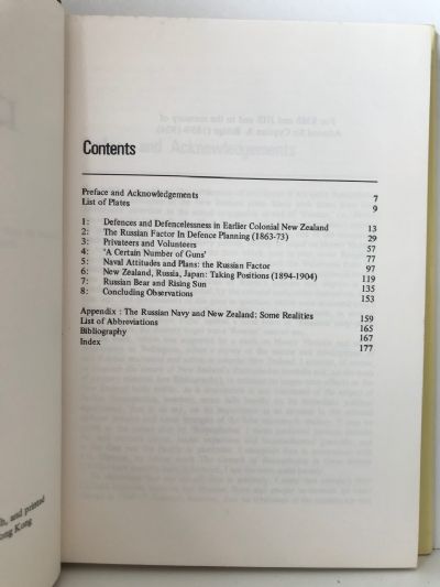 RUSSOPHOBIA In New Zealand 1838-1908