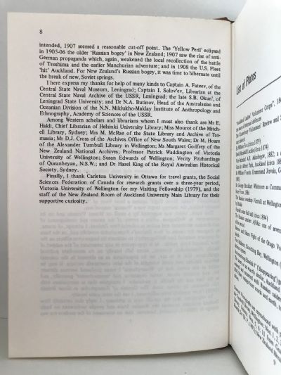 RUSSOPHOBIA In New Zealand 1838-1908