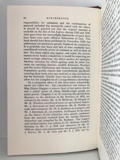 MARLBOROUGH: A Provincial History