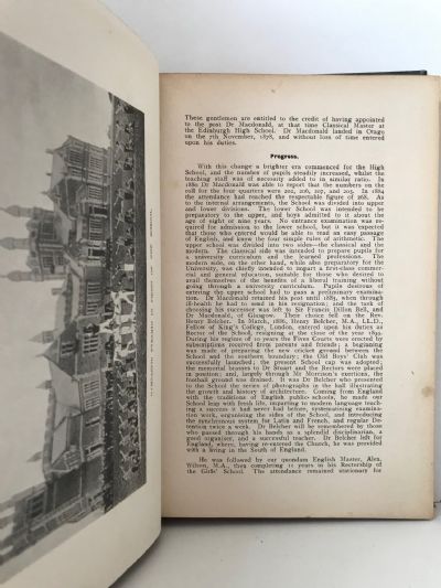 OTAGO HIGH SCHOOL OLD BOYS' REGISTER 1907