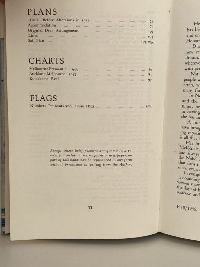 LOG OF THE HUIA: A Record of the Schooner 1894-1951