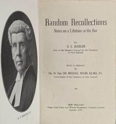 RANDOM RECOLLECTIONS: Notes on a lifetime at the bar 