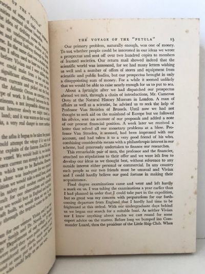 THE VOYAGE OF THE PETULA