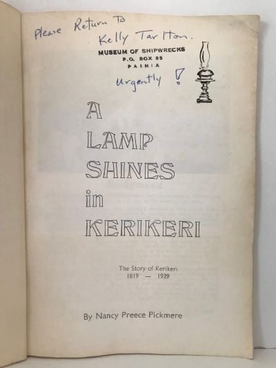 A LAMP SHINES IN KERIKERI