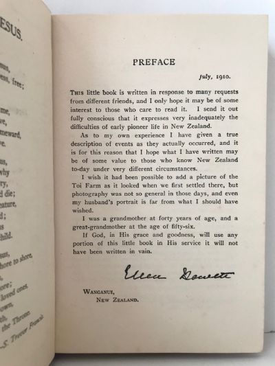 LOOKING BACK: Or Personal Reminiscences by The Widow of a Pioneer Settler