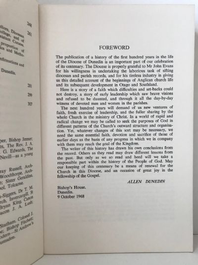 SOUTHERN SEE: The Anglican Diocese of Dunedin