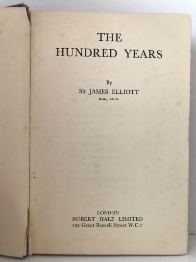THE HUNDRED YEARS