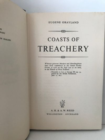 COASTS OF TREACHERY