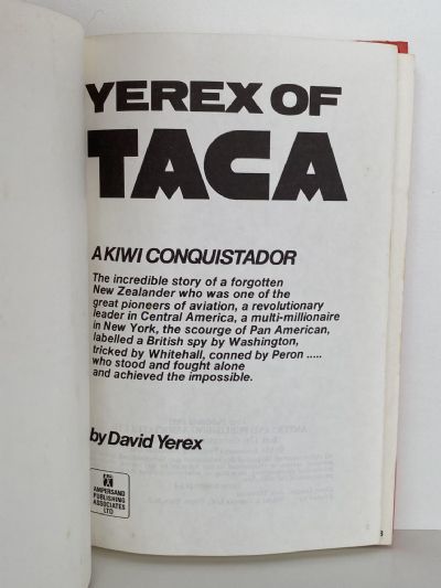 YEREX of TACA: A Kiwi conquistador