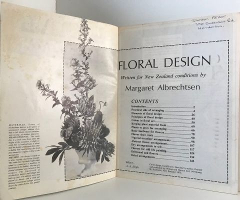 FLORAL DESIGN FOR NEW ZEALAND: Basic Flower Arranging