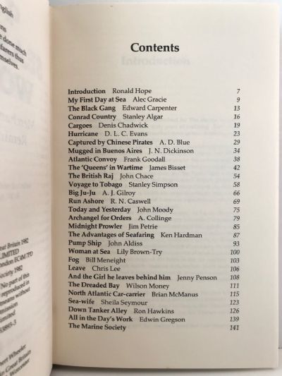 THE SEAMAN'S WORLD: Merchant Seamen's Reminiscences