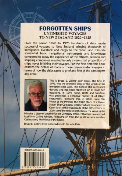 FORGOTTEN SHIPS: Unfinished Voyages To New Zealand 1820-1925
