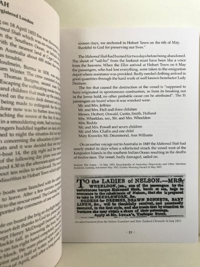 FORGOTTEN SHIPS: Unfinished Voyages To New Zealand 1820-1925