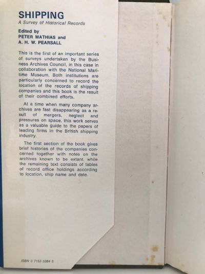 SHIPPING: A Survey of Historical Records