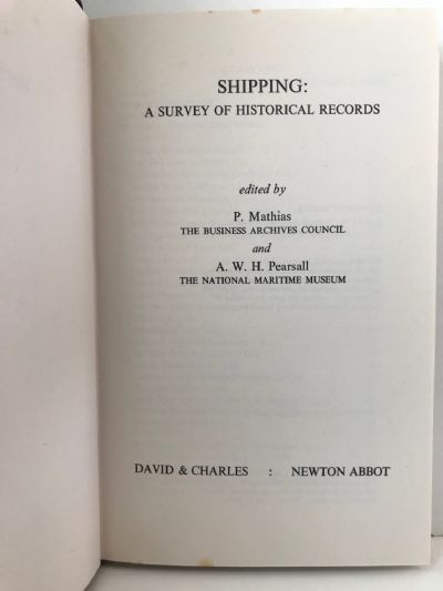 SHIPPING: A Survey of Historical Records