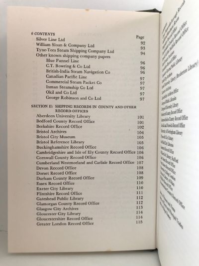 SHIPPING: A Survey of Historical Records