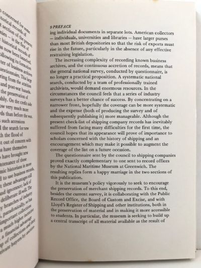 SHIPPING: A Survey of Historical Records